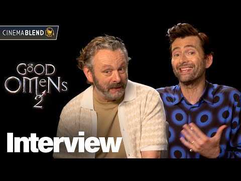 'Good Omens' Season 2 Interviews With David Tennant, Michael Sheen And More