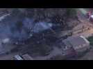Collision entre deux hélicoptères des pompiers en Californie, au moins 3 morts