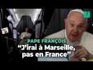 Le pape François « à Marseille, pas en France » en septembre, qu'est-ce que ça change ?