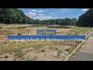 Au Havre, le lac de la forêt de Montgeon s'assèche