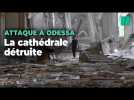 En Ukraine, la cathédrale d'Odessa, nouveau symbole des crimes de guerre de l'armée russe