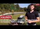 15 jours et 1 300 km pour traverser la France à vélo : le défi de ce jeune habitant de Valines