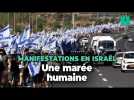 Israël : Contre la réforme de la justice de Netanyahu, une marée humaine converge vers Jérusalem
