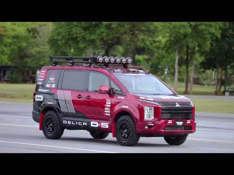 The all-new Mitsubishi Triton AXCR and Delica Driving Video
