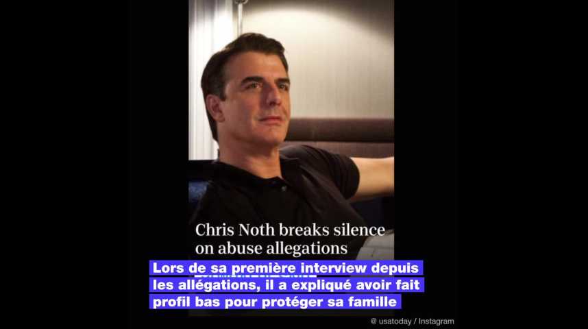 Accusé d'agressions sexuelles, Chris Noth refuse de faire une croix sur sa carrière