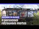Incendie d'un gîte en Alsace : Au moins neuf morts et deux disparus