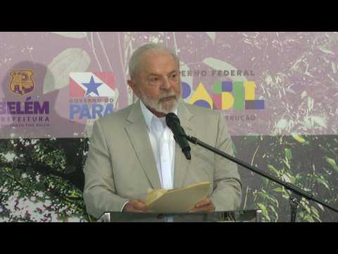 'Mother Nature needs money,' Lula tells rich countries at summit