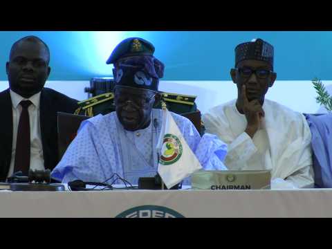 Tinubu addresses West African heads of state at extraordinary summit on Niger