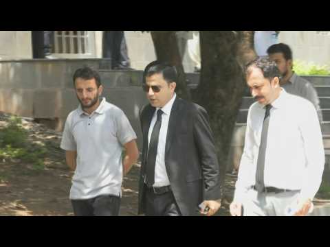 Pakistan: Jailed ex-PM Imran Khan's legal team arrive at court