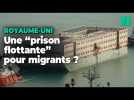 Au Royaume-Uni, cette gigantesque barge accueillent ses premiers demandeurs d'asile