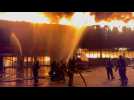 Ukraine: incendie d'un supermarché à Odessa après une frappe russe