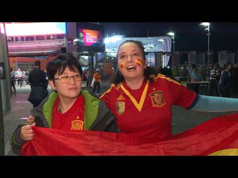 World Cup: Fans arrive at stadium for Spain vs Sweden semi-final