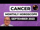 Cancer Horoscope September 2023. Sparkling Conversations Light Up Your Month.
