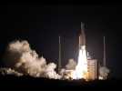 VIDÉO. Espace : la dernière fusée Ariane 5 a décollé avec succès