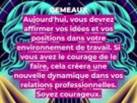 Horoscope du jour du vendredi 7 juillet 2023