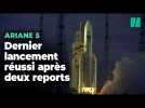 La fusée Ariane 5 a été lancée avec succès