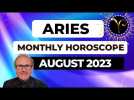 Aries Horoscope August 2023. Your Charisma Burns Bright But Ensure Good Ideas Are Well Structured.