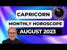 Capricorn Horoscope August 2023. A Storming Start To The Month as Mars and Jupiter Combine!
