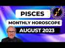 Pisces Horoscope August 2023.  The Blue Moon in Pisces Links to Stern Saturn, you can pass the test!
