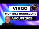 Virgo Horoscope August 2023. Mercury Shadows then Rewinds in your sign, a relationship can stall.
