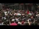 Funeral procession of Palestinian killed in Israeli raid on WBank's Nablus