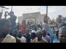 Thousands demonstrate outside French embassy in Niamey