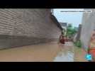 En Chine, des pluies torrentielles se sont abattues dans la région de Pékin