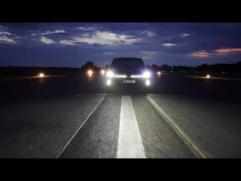 Volkswagen T-Roc R in Lapiz Blue Night Driving