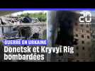 Guerre en Ukraine : Kryvyï Rig et Donetsk bombardées, Russes et Ukrainiens s'accusent