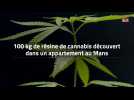 100 kg de résine de cannabis découvert dans un appartement au Mans