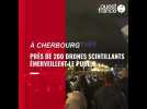 Spectacle de drones à Cherbourg