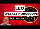 Leo Horoscope Weekly Astrology from 31st July 2023