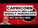 Capricorn Horoscope Weekly Astrology from 31st July 2023