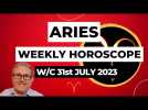 Aries Horoscope Weekly Astrology from 31st July 2023
