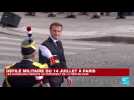 Défilé du 14-Juillet sur les Champs-Elysées: Emmanuel Macron passe en revue les troupes