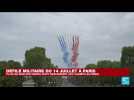 Défilé du 14-Juillet : la patrouille de France survole les Champs-Elysées