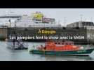 À Dieppe, les pompiers font le show avec la SNSM et la gendarmerie maritime