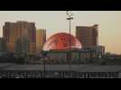 VIDEO. A Las Vegas, aux États-Unis, la sphère MSG, nouvelle attraction illumine l'horizon