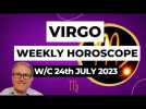 Virgo Horoscope Weekly Astrology from 24th July 2023