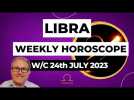 Libra Horoscope Weekly Astrology from 24th July 2023