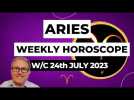 Aries Horoscope Weekly Astrology from 24th July 2023