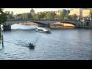 Paris Olympics : technical test on the river Seine, one year ahead of opening ceremony