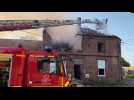 Hondschoote : une maison ravagée par les flammes, une famille sauvée