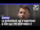 Emmanuel Macron interviewé à 13h aux JT de 13H de TF1 et France 2