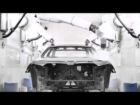 Production of the BMW 5 Series at BMW Group Plant Dingolfing - Paint Shop