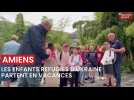 Amiens : des enfants ukrainiens partent en vacances à la mer avec le Lions Club