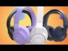 Watch video of JBL Live 770NC Headphones Deliver Powerful JBL Signature Sound In A Comfortable Over-ear Headband Style, Featuring True Adaptive Noise Cancelling With Smart Ambient Technology, Hands-free Access To Your Preferred Digital Assistant, And Up To 65 Hours Of Playtime With Speed Charge. - JBL | Tune 770NC noise cancelling headphones - Label : Orange - Newshop -