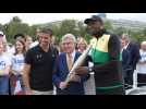 Paris 2024 unveils Olympic Torch with guest Usain Bolt
