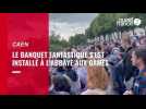 VIDEO. Chevaliers, ménestrels et cochons grillés : 10 000 personnes à Caen pour le Banquet Fantastique