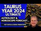Taurus 2024 - the ULTIMATE Astrology & Horoscope Forecast. An Emotional Reset Beckons...